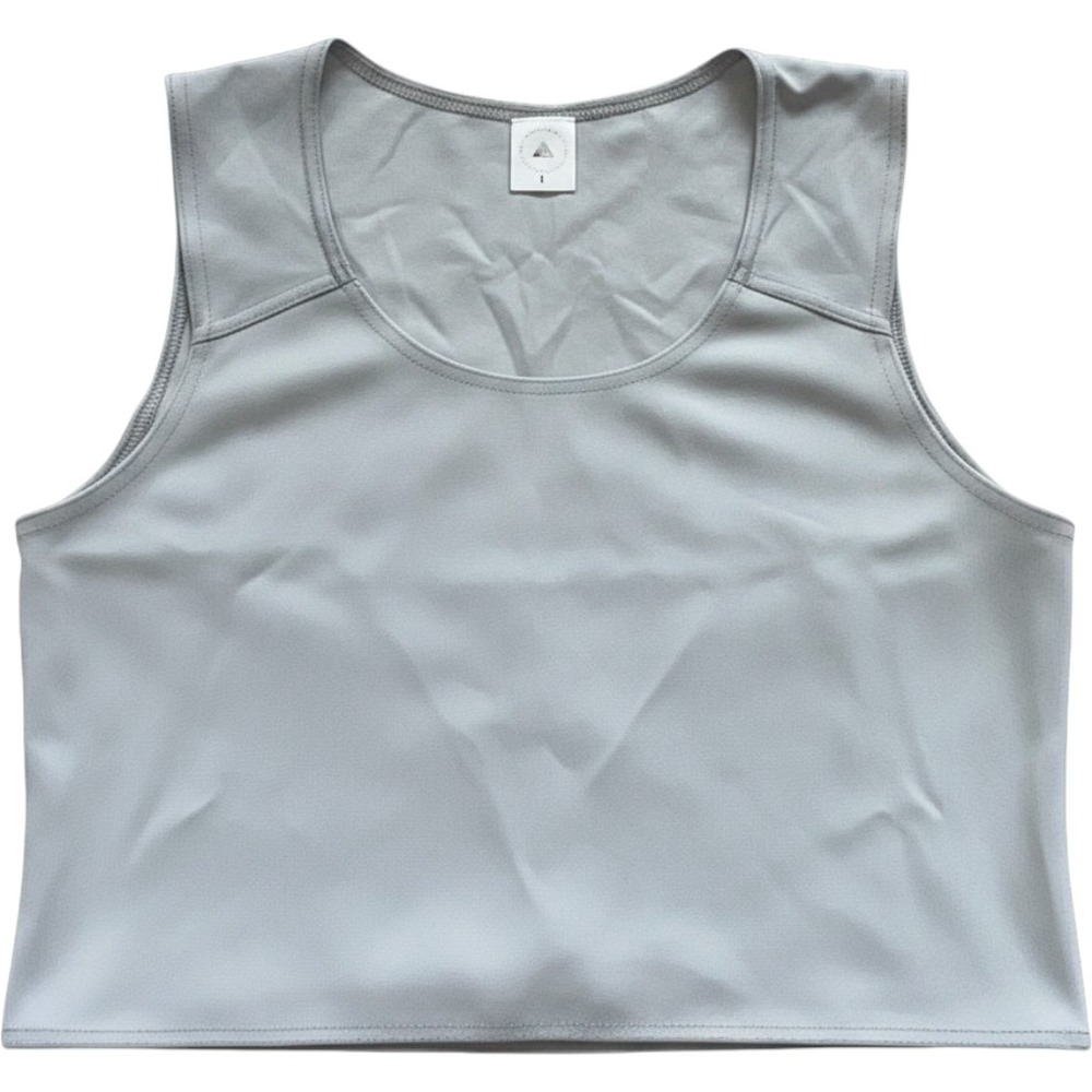 Spectrum Outfitters Short Vest Binder Large Gray Chest Compression